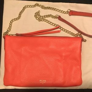 Fossil Leather Crossbody Purse